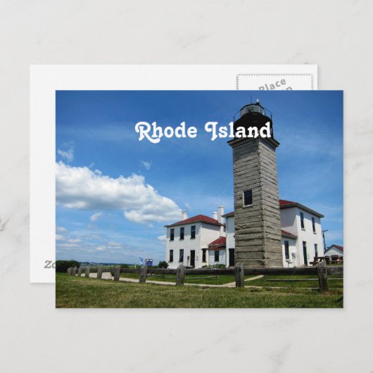 Rhode Island Postkarte (Vorne/Hinten)