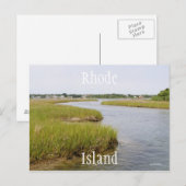 Rhode Island Postkarte (Vorne/Hinten)