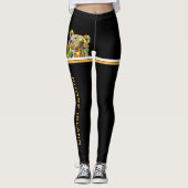 Rhode Island Providence Bear Leggings (Vorderseite)