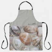 Rhode Island Quahog Clams Coastal Apron Schürze (Vorderseite)