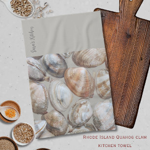 Rhode Island Quahog-Venusmuscheln Küchentücher Küs