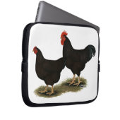 Rhode Island Red Bantams Laptopschutzhülle (Vorne Rechts)