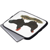 Rhode Island Red Bantams Laptopschutzhülle (Vorne Knopf)