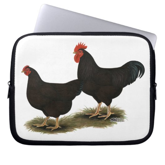 Rhode Island Red Bantams Laptopschutzhülle (Vorderseite)