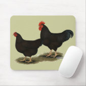Rhode Island Red Bantams Mousepad (Mit Mouse)