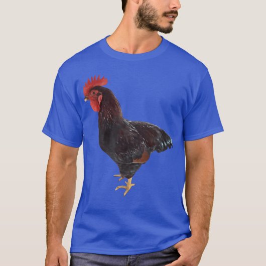 Rhode Island Red Hahn Junge T-Shirt (Vorderseite)