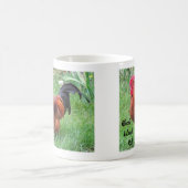 Rhode Island Red Hahn Kaffeetasse (Mittel)