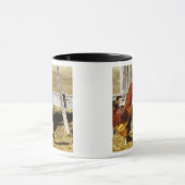 Rhode Island Red Hahn Tasse (Zentrum)
