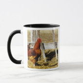 Rhode Island Red Hahn Tasse (Links)