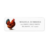 Rhode Island Red Huhn (Vorne)