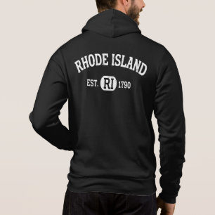 Rhode Island Retro Vintage Rhode Island  Hoodie