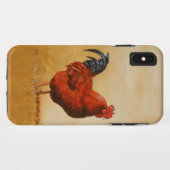 Rhode Island Rooster Chicken Case-Mate iPhone Hülle (Rückseite (Horizontal))
