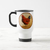 Rhode Island Rooster Chicken Reisebecher (Links)