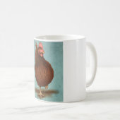 Rhode Island Rot-Henne-Tasse Kaffeetasse (VorderseiteRechts)