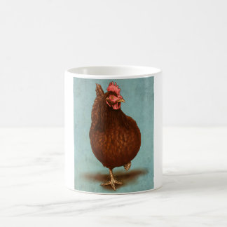 Rhode Island Rot-Henne-Tasse Kaffeetasse