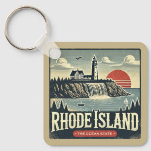 Rhode Island Schlüsselanhänger