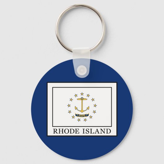 Rhode Island Schlüsselanhänger (Vorderseite)