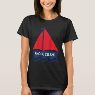 Rhode Island Segelboot Jungen Mädchen Kleinkind  T-Shirt