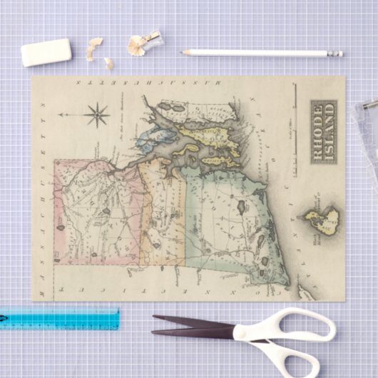 Rhode Island Seidenpapier (Handwerk)