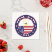 Rhode Island Serviette (Beispiel)