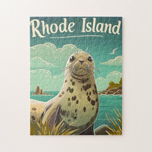 Rhode Island Siegel Puzzle (Vertikal)