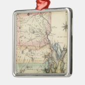 Rhode Island Silbernes Ornament (Links)