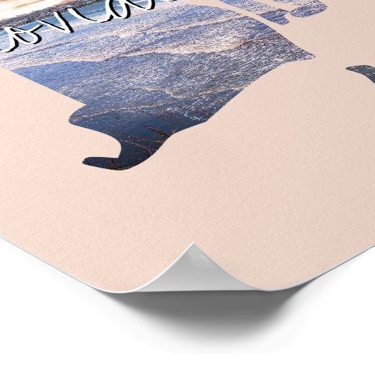 Rhode Island Staat Foto Poster (Ecke)