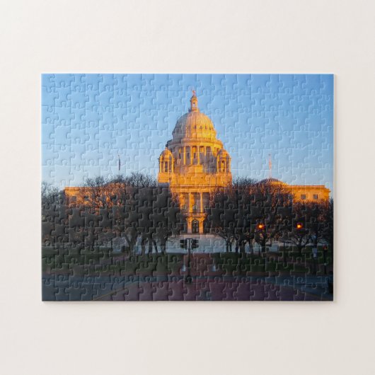 Rhode Island Staat House. Puzzle (Horizontal)
