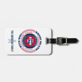 Rhode Island Staat Personalisiertes Geschenk Gepäc Gepäckanhänger (Vorderseite horizontal)