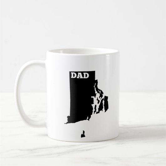 Rhode Island Staats-Vater-Tasse Kaffeetasse (Links)