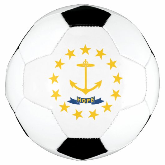 Rhode Island Staatsflagge Fußball (Vorderseite)