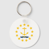 Rhode Island Staatsflagge Schlüsselanhänger (Rückseite)