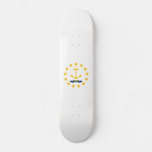 Rhode Island Staatsflagge Skateboard