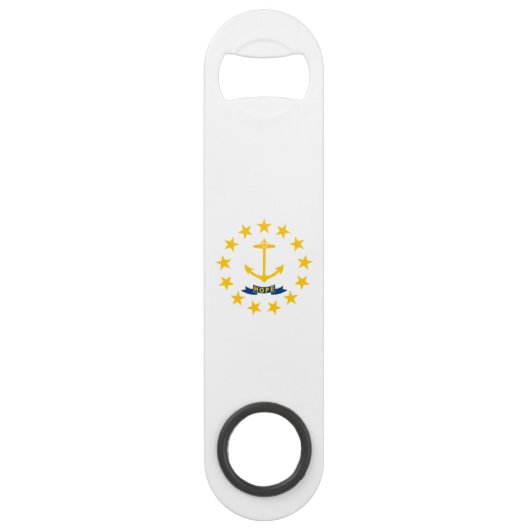 Rhode Island Staatsflagge Speed Flaschenöffner (Vorderseite)