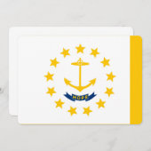 Rhode Island State Flag Design (Vorne/Hinten)