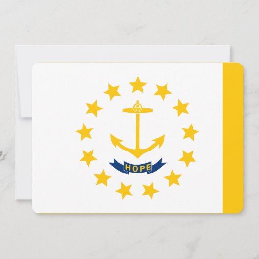 Rhode Island State Flag Design (Vorderseite)