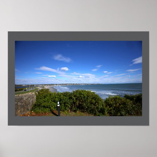 Rhode Island Strand Wasserszene Poster (Vorne)