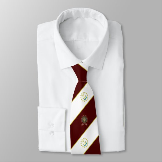 Rhode Island stripes Flagge Krawatte (Gebunden)