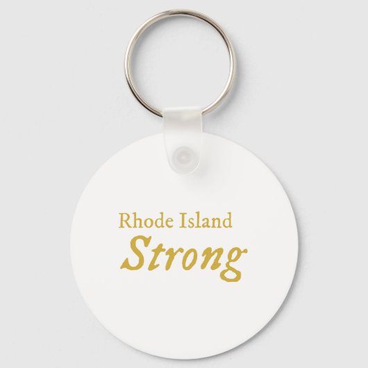 Rhode Island Strong Schlüsselanhänger (Vorderseite)