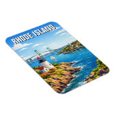Rhode Island Travel Magnet (Rechte Seite)