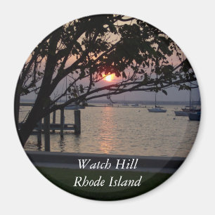 Rhode Island, Uhr-Hügel Magnet