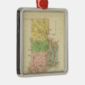 Rhode Island USA Ornament Aus Metall (Rechts)