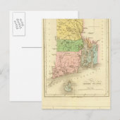 Rhode Island USA Postkarte (Vorne/Hinten)