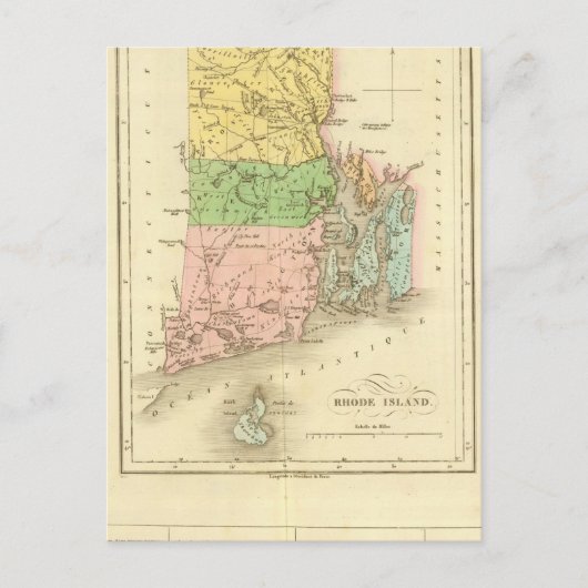 Rhode Island USA Postkarte (Vorderseite)