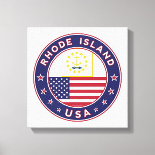 Rhode Island, USA States, Rhode Island, Plakat Leinwanddruck