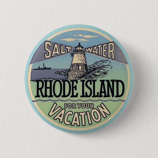 Rhode Island Vintage Button (Vorderseite)