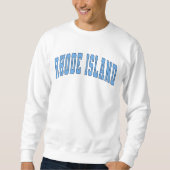 Rhode Island Vintage Uni Sweatshirt (Vorderseite)