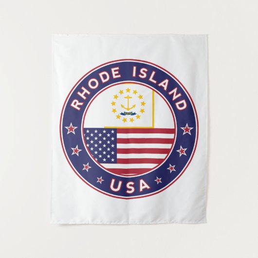 Rhode Island Wandteppich (Vorderseite)