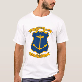 Rhode Island Wappen T - Shirt