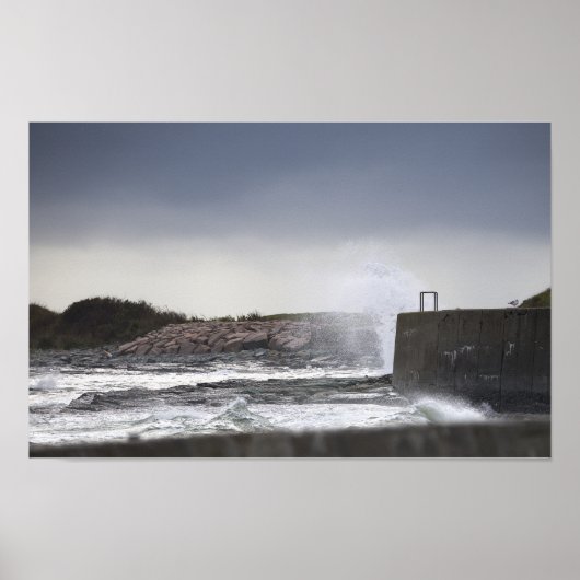 Rhode Island-Wasserlandschafts-Plakat Poster (Vorne)